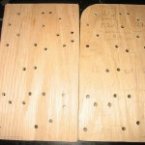 crossoverboards Holes in the crossover boards for parts